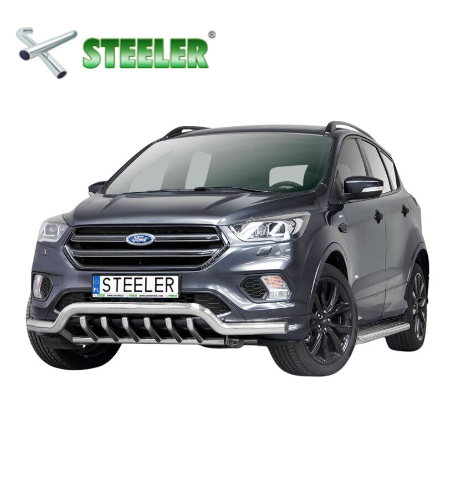Front hangers with grill Ford Kuga 2017-2019  - 1
