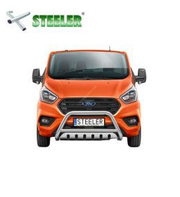 Pare Buffle avec plaque de protection Ford Transit Custom 2018-..  - 1