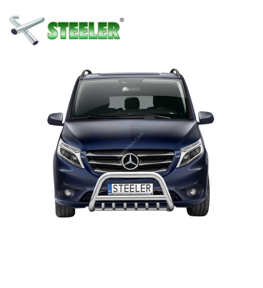 Büffelschutzgitter mit Gitter Mercedes Benz Vito 2020-...  - 1
