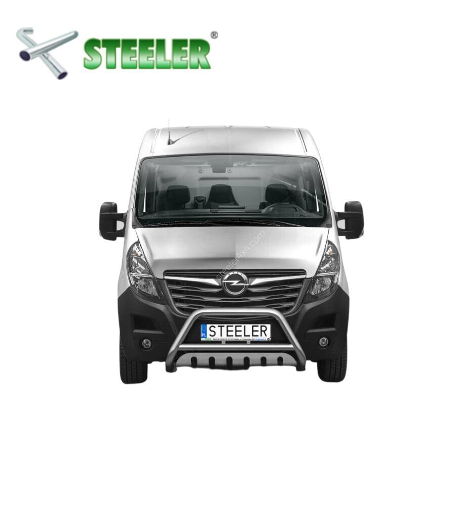 Pare Buffle avec plaque de protection Opel Movano 2019-...  - 2