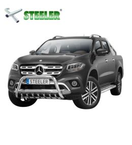 Pare Buffle avec grille Mercedes X-Class 2017-...  - 1