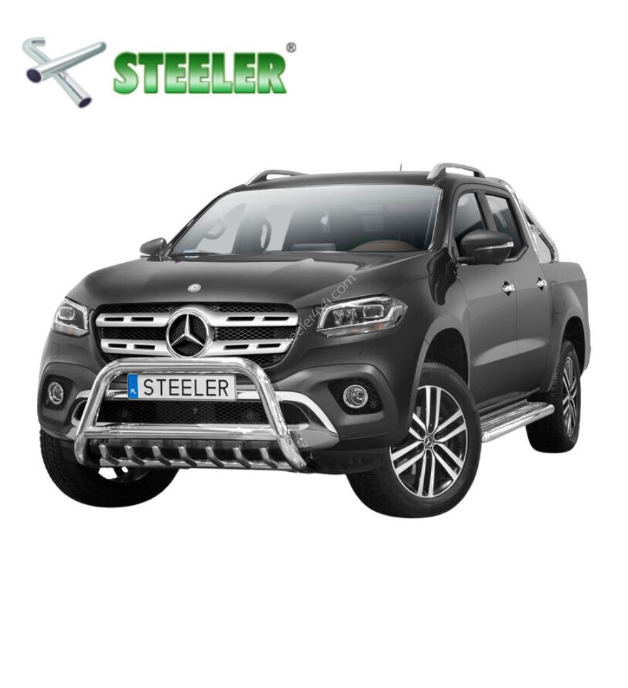 Pare Buffle avec grille Mercedes X-Class 2017-...  - 1