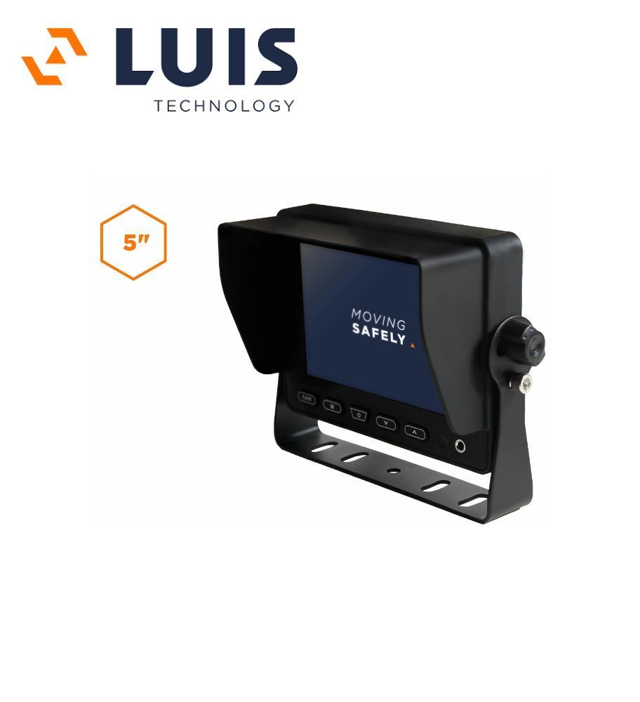 Luis 5"-Monitor 3 Eingänge  - 1