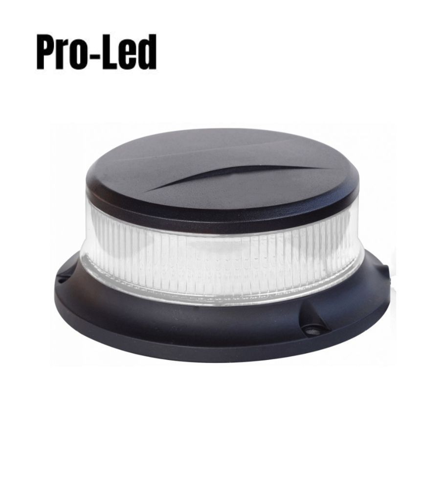 Pro Led gyrophare magnétique allume cigare blanc  - 1