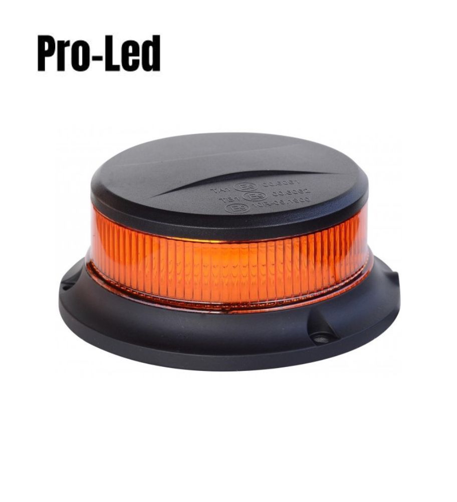 LED flashlight - Orange - R10 R65 - 19W - 12/24V - 113mm  - 1