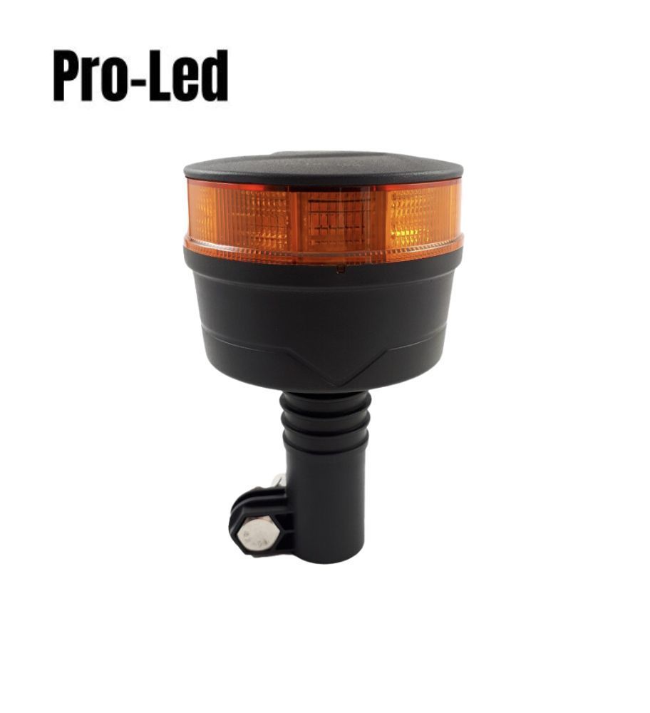 LED flashlight - Orange - R10 R65 - 19W - 12/24V - 99mm  - 1