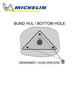 Michelin yellow/white position light and flash  - 3