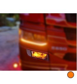 Feu de position supplémentaire phare antibrouillard Scania 2016-2022 orange  - 1