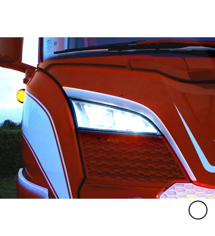 Luz de posición adicional para luz de carretera LED - Scania 2016+ - Color Blanco Frío  - 1