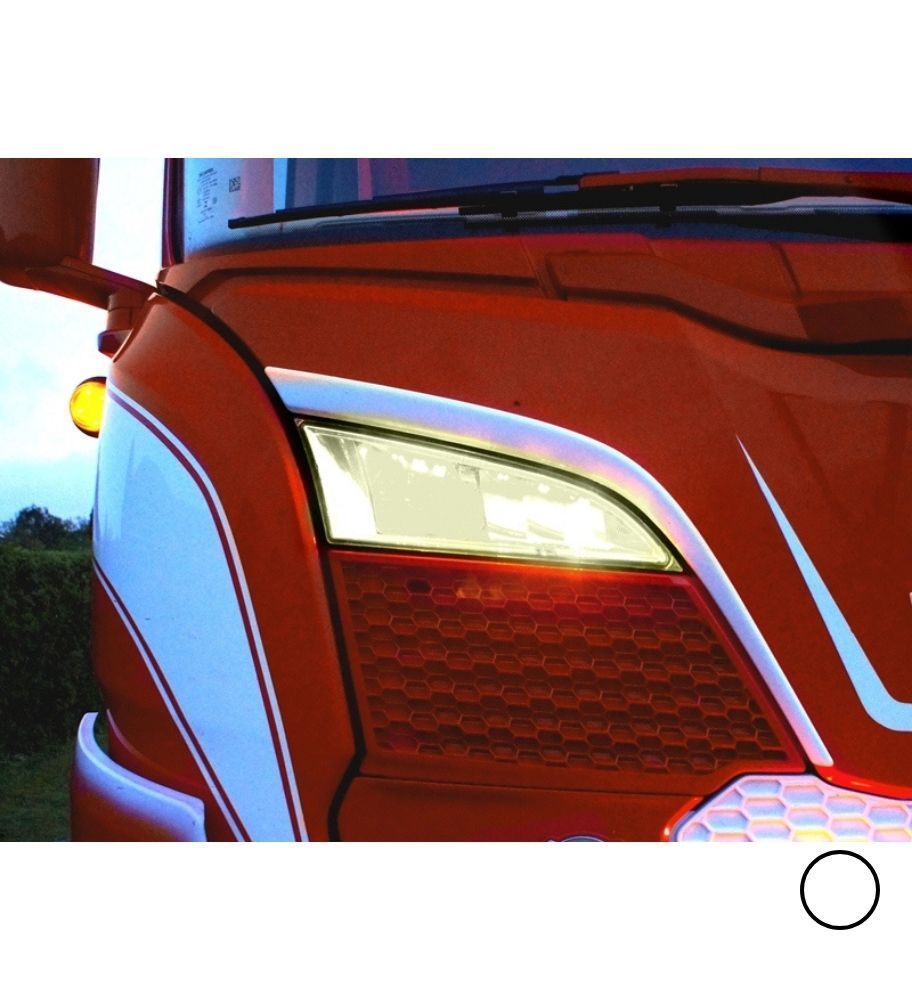 Luz de posición adicional para luces largas LED - Scania 2016+ - Color blanco cálido  - 1