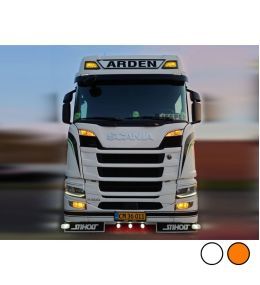 Zusätzliche Positionsleuchte Scania Top High Beam 2016+ Orange/weiß  - 5