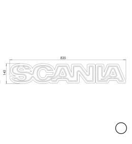 Base lumineuse Logo Scania Blanc   - 5