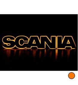 Illuminated base Scania Logo Orange  - 1