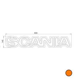 Base lumineuse Logo Scania Orange  - 5