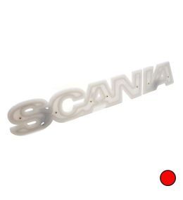 Base lumineuse Logo Scania Rouge  - 2