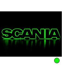 Base lumineuse Logo Scania Vert  - 1