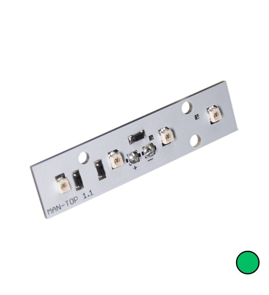 MAN LED light panel - Green  - 1