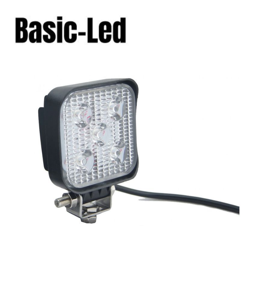 Basic Led phare de travail carré mini 12W  - 2