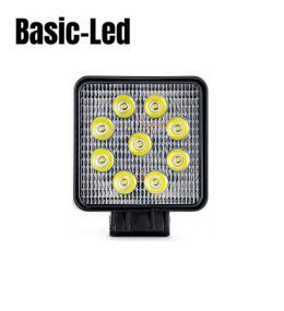 Basic Led vierkante werklamp 24W  - 1