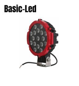 Basic Led round worklight 31W red  - 1
