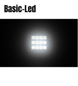 Basis Led Vierkante werklamp met schakelaar 12W  - 4