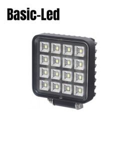 Basic Led Square worklight with switch 16W  - 1