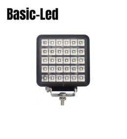 Basic Led vierkante werklamp met schakelaar 30W  - 1