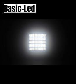 Basic Led vierkante werklamp met schakelaar 30W  - 4