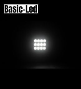 Basic Led vierkante werklamp 40W  - 4
