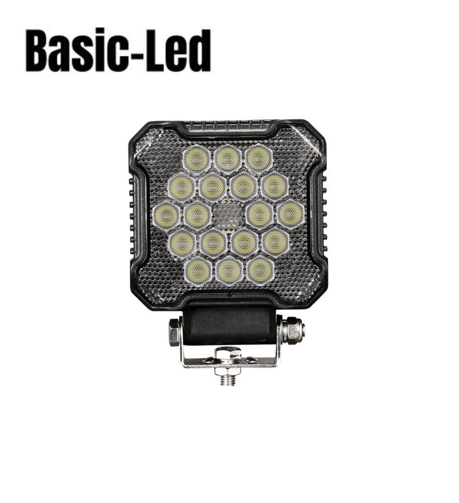 Basic Led vierkante werklamp 26W  - 1