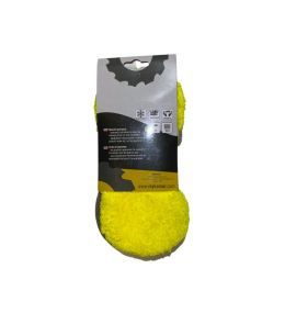 Yellow microfibre car wash sponge  - 3
