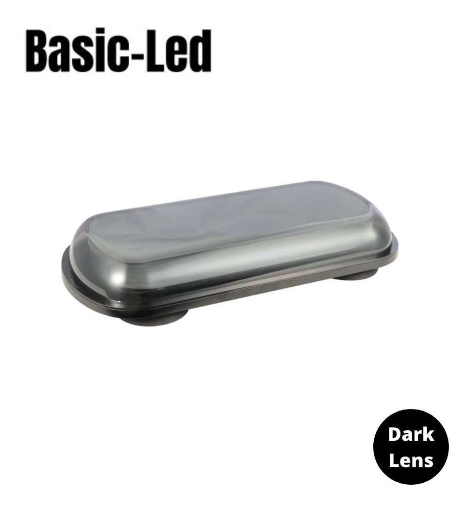 Basic Led Rampe Flash 436mm 76W Dark magnetisch  - 1