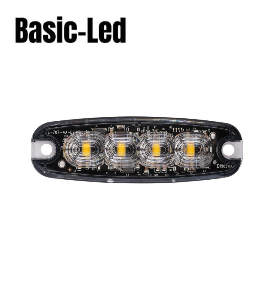 Basic Led Flash 4 Led orange  - 1