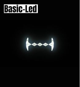 Basic Led long-range round headlamp 7480lm  - 2
