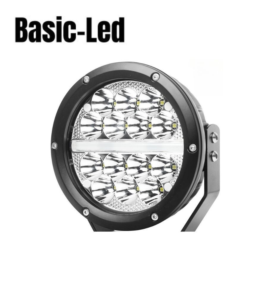 Basic Led Long-range round headlamp 5690lm  - 1