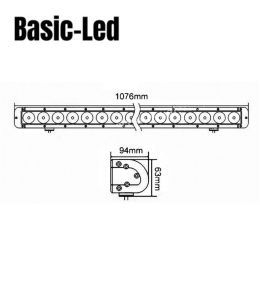 Basic Led Rampe Led 1076mm 8450lm  - 2