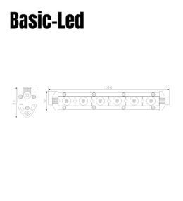 Basic Led Rampe Led 186mm 720lm  - 3