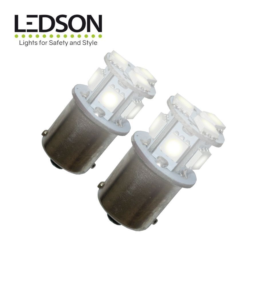 Ledson LED bulb BA15s R5W cool white 12v  - 1