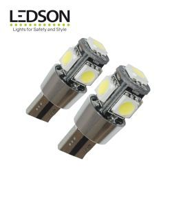 Ledson LED-Glühbirne T10 W5W kaltweiß mit canbus 12v  - 1