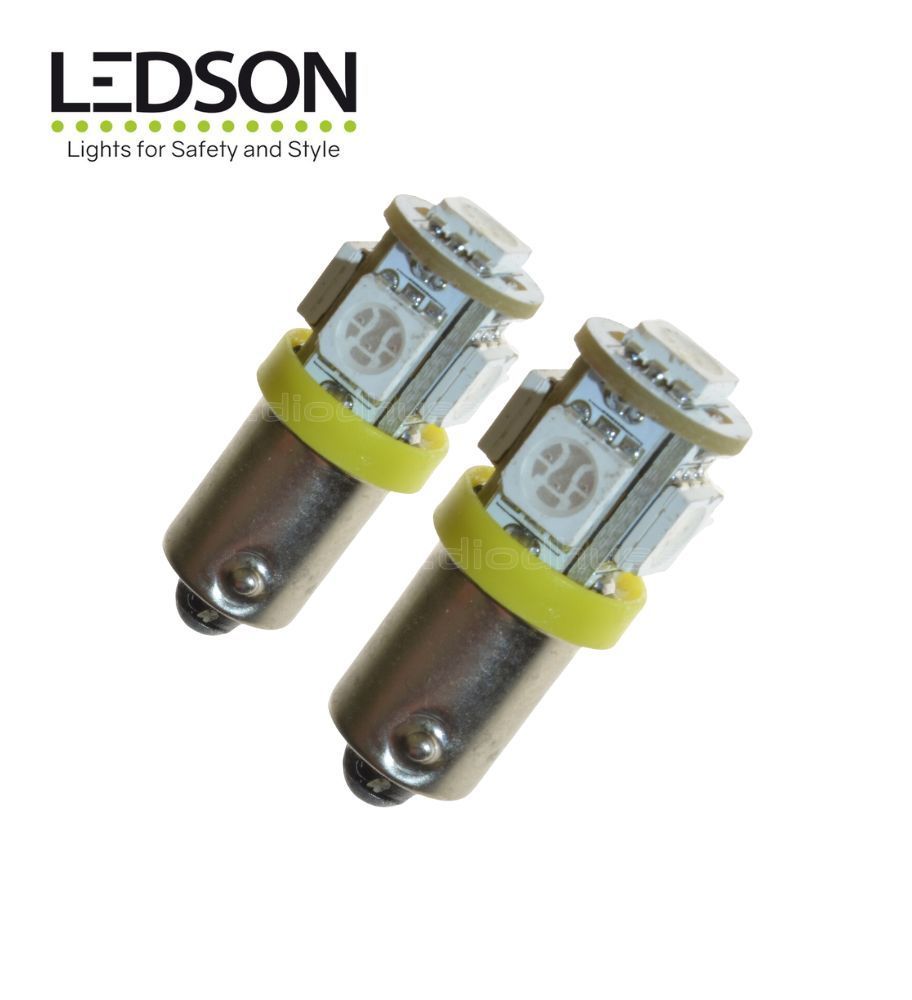 Ledson ampoule LED BA9s orange 12v