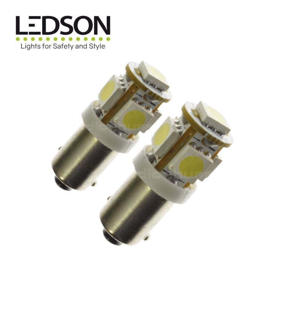 Ledson LED-Glühbirne BA9s weiß 12V  - 1