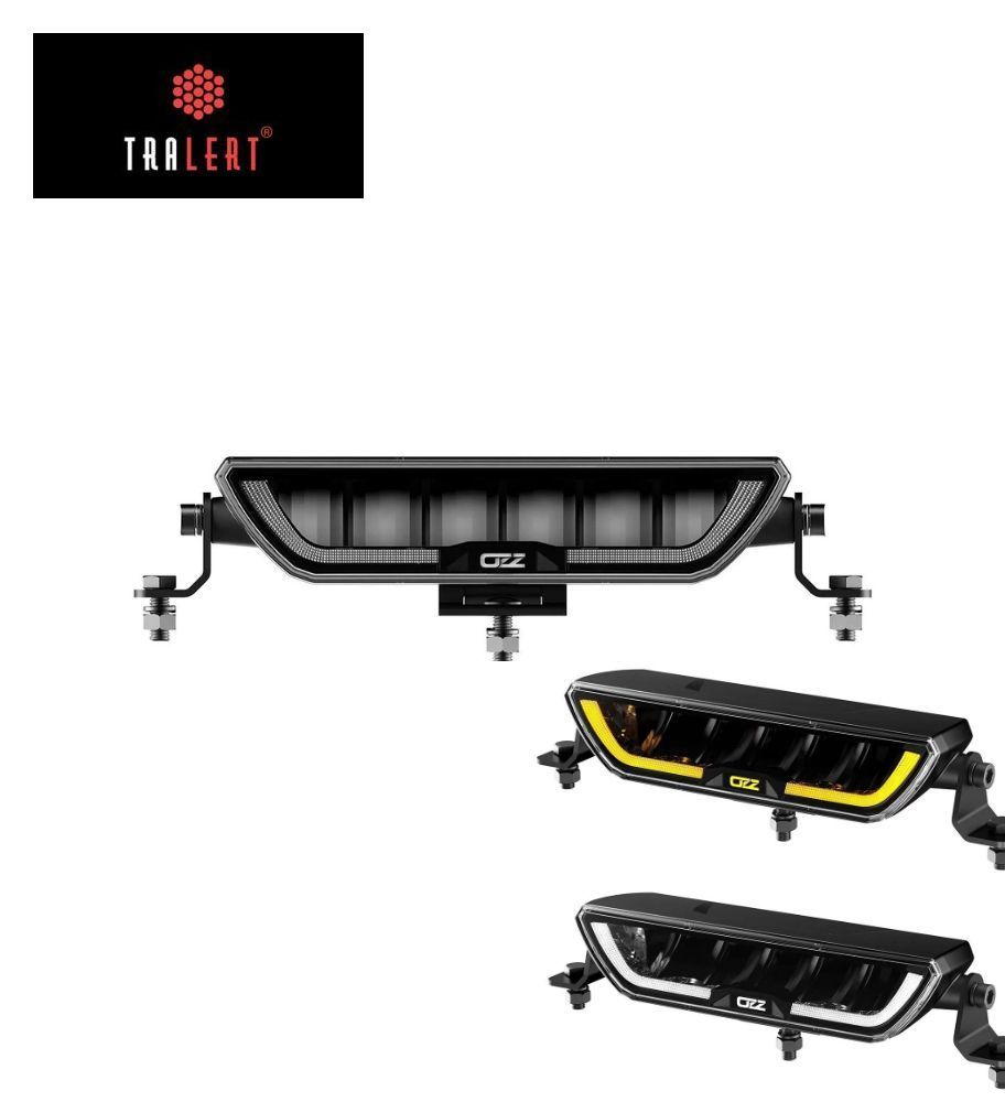 Ozz XB1 P9" 230mm 4960lm led lightbar with position lights  - 1