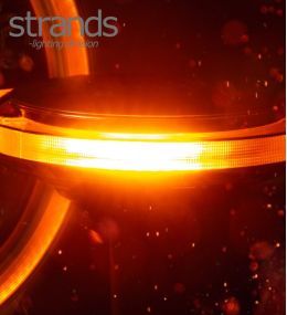 Strands Gyrophare Firefly orange sur poteau 110mm  - 7