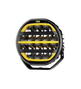 Flextra oZZ 9" round long-range headlamp, black 15000lm  - 4