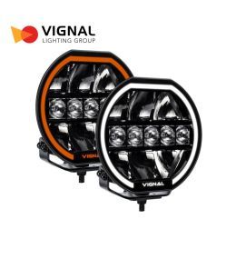 Vignal 6 phares de longue portée 9" 7937lm 144W  - 2