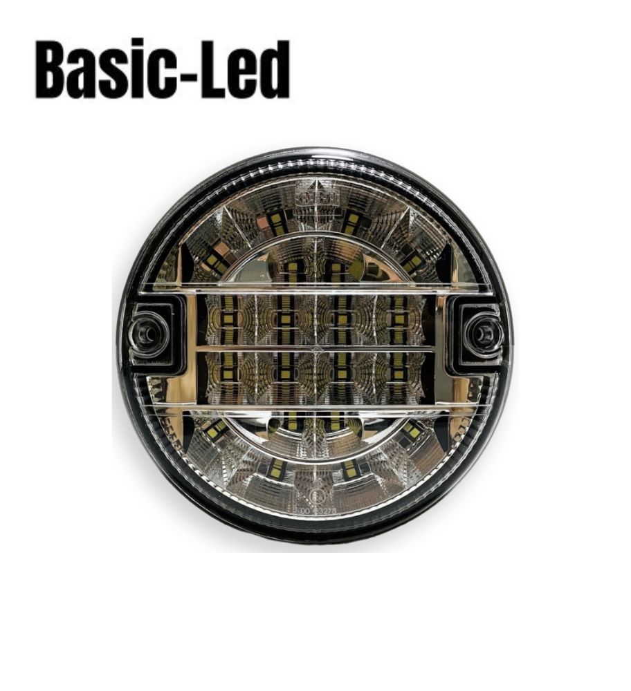 Round LED reversing light - 3/4W - 12/24V - 150mm