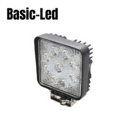 Basic Led vierkante werklamp 24W  - 4