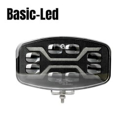 Basic Led Rectangular long-range headlamp Spider position light and flash  - 2