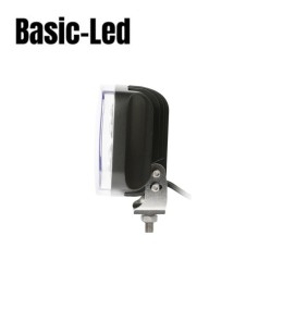 Basic Led Rectangular long-range headlamp Spider position light and flash  - 5