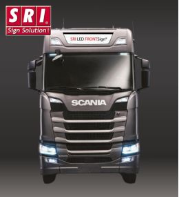 Verlicht bord SRI - Scania FrontSing Led  - 2